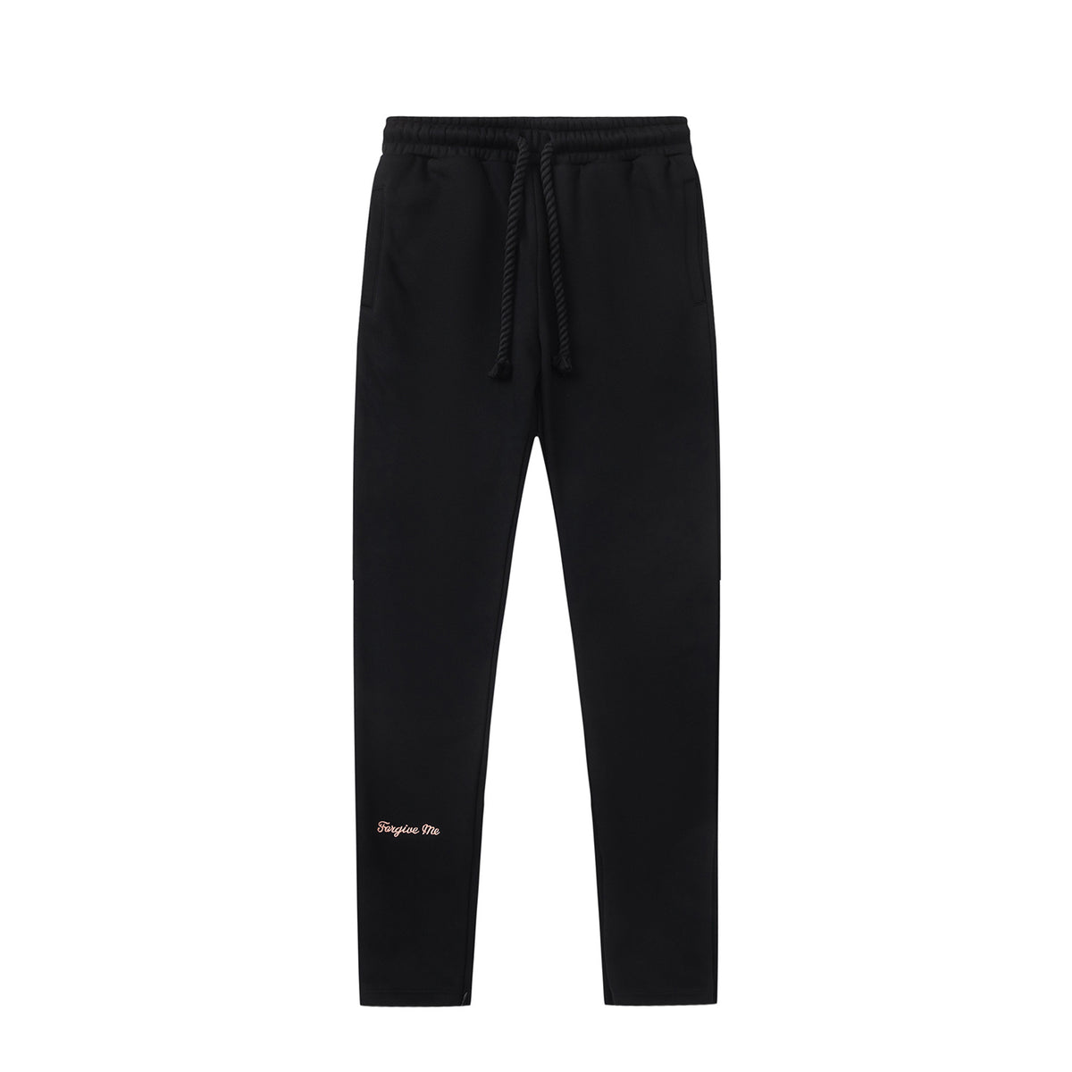 Unisex Hooded Sweatshirt and Jogger Pants Set, Black Graphic Loungewear - Seldom Seen Styles