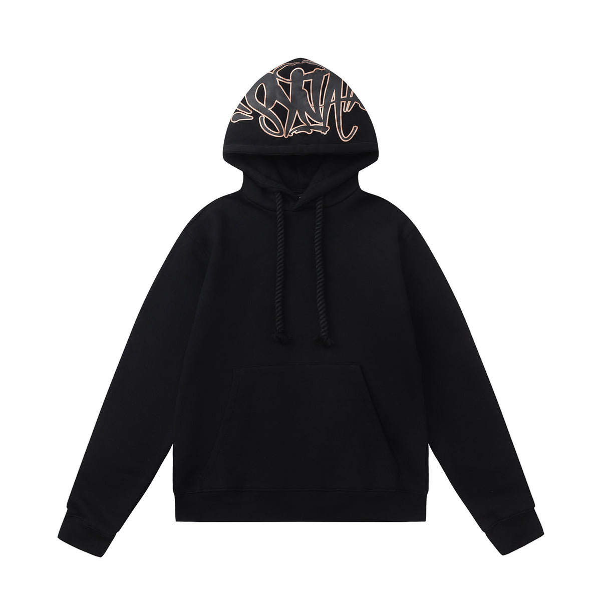 Unisex Hooded Sweatshirt and Jogger Pants Set, Black Graphic Loungewear - Seldom Seen Styles