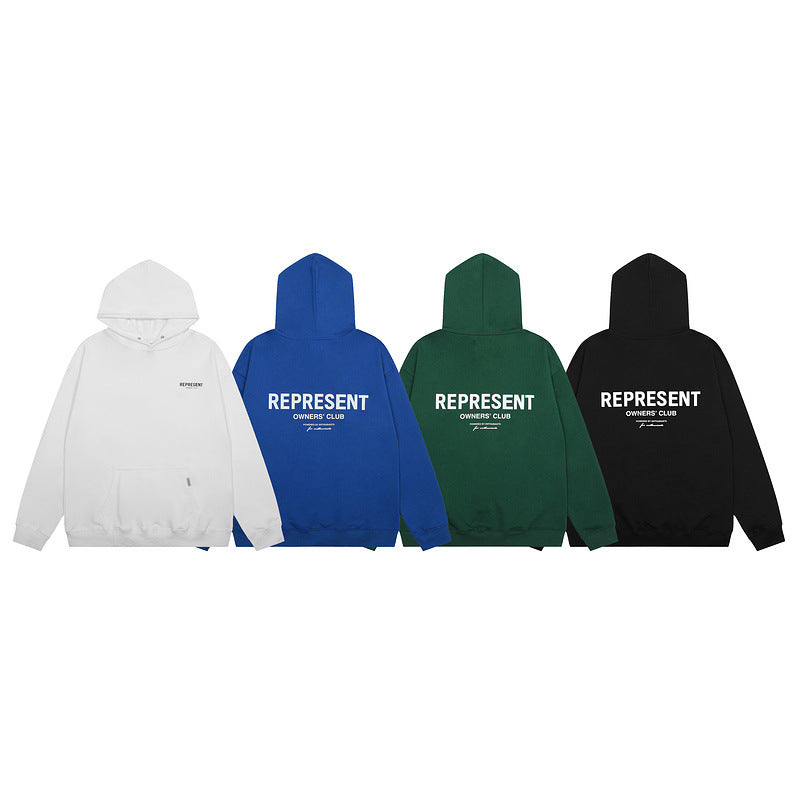 Unisex Oversized Graphic Hoodie Casual Streetwear Sweatshirt Letter Print Pullover Hooded Jumper for Men and Women - Seldom Seen Styles