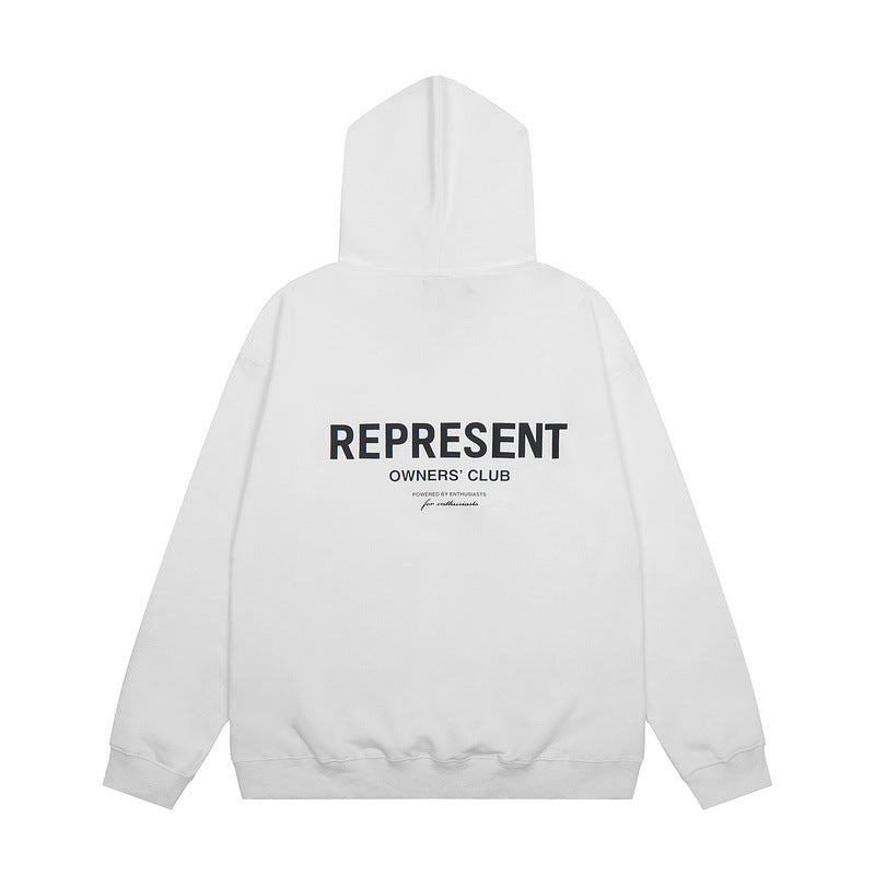 Unisex Oversized Graphic Hoodie Casual Streetwear Sweatshirt Letter Print Pullover Hooded Jumper for Men and Women - Seldom Seen Styles