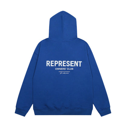 Unisex Oversized Graphic Hoodie Casual Streetwear Sweatshirt Letter Print Pullover Hooded Jumper for Men and Women
