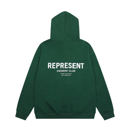 Unisex Oversized Graphic Hoodie Casual Streetwear Sweatshirt Letter Print Pullover Hooded Jumper for Men and Women