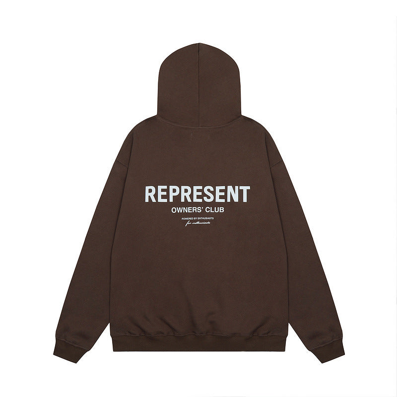 Unisex Oversized Graphic Hoodie Casual Streetwear Sweatshirt Letter Print Pullover Hooded Jumper for Men and Women - Seldom Seen Styles