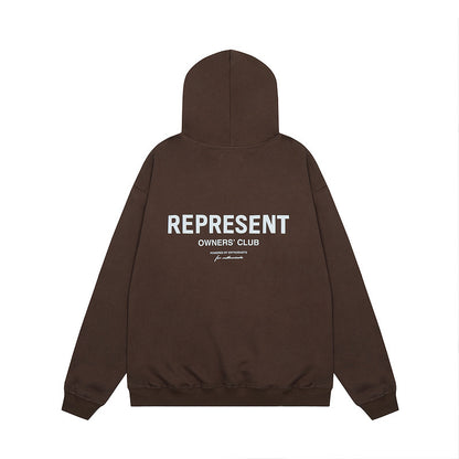 Unisex Oversized Graphic Hoodie Casual Streetwear Sweatshirt Letter Print Pullover Hooded Jumper for Men and Women