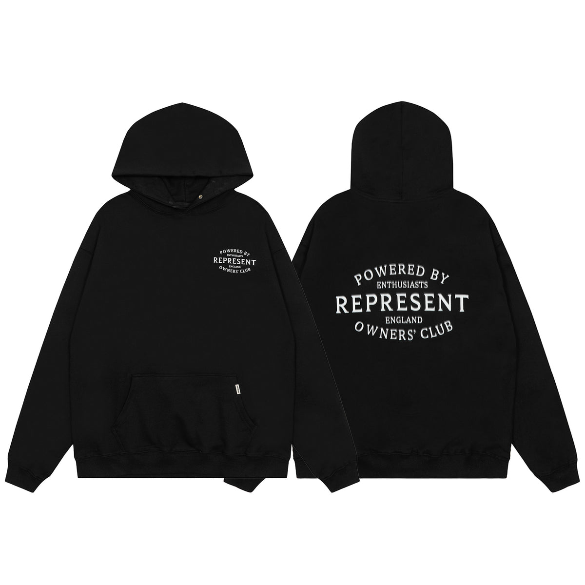 Unisex Oversized Graphic Hoodie Casual Streetwear Sweatshirt Letter Print Pullover Hooded Jumper for Men and Women - Seldom Seen Styles