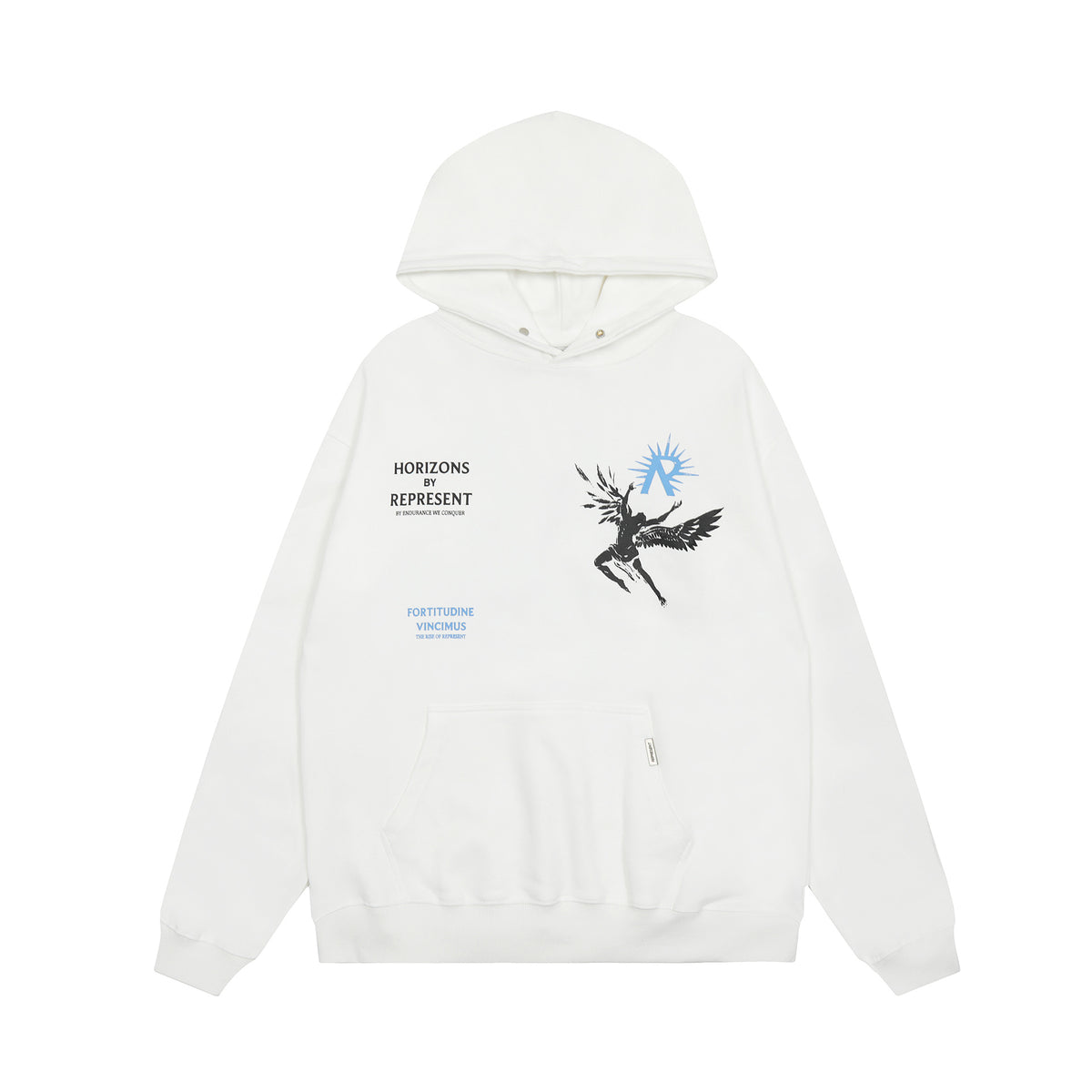 Unisex Oversized Graphic Hoodie Casual Streetwear Sweatshirt Letter Print Pullover Hooded Jumper for Men and Women - Seldom Seen Styles