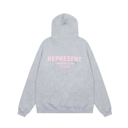 Unisex Oversized Graphic Hoodie Casual Streetwear Sweatshirt Letter Print Pullover Hooded Jumper for Men and Women
