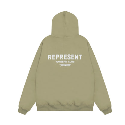 Unisex Oversized Graphic Hoodie Casual Streetwear Sweatshirt Letter Print Pullover Hooded Jumper for Men and Women
