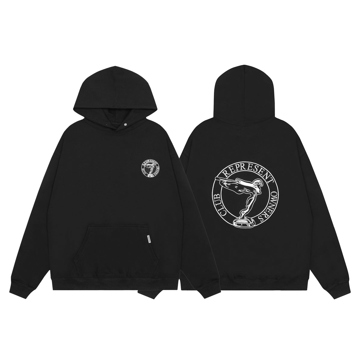 Unisex Oversized Graphic Hoodie Casual Streetwear Sweatshirt Letter Print Pullover Hooded Jumper for Men and Women - Seldom Seen Styles