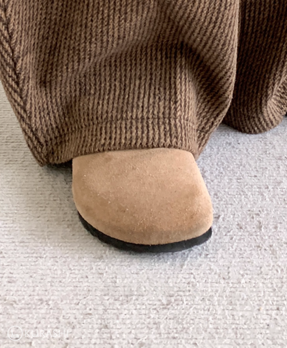 Women's Casual Y2K Baggy Corduroy Pants Elastic High Waisted Wide Leg Loose Palazzo Pants with Pockets