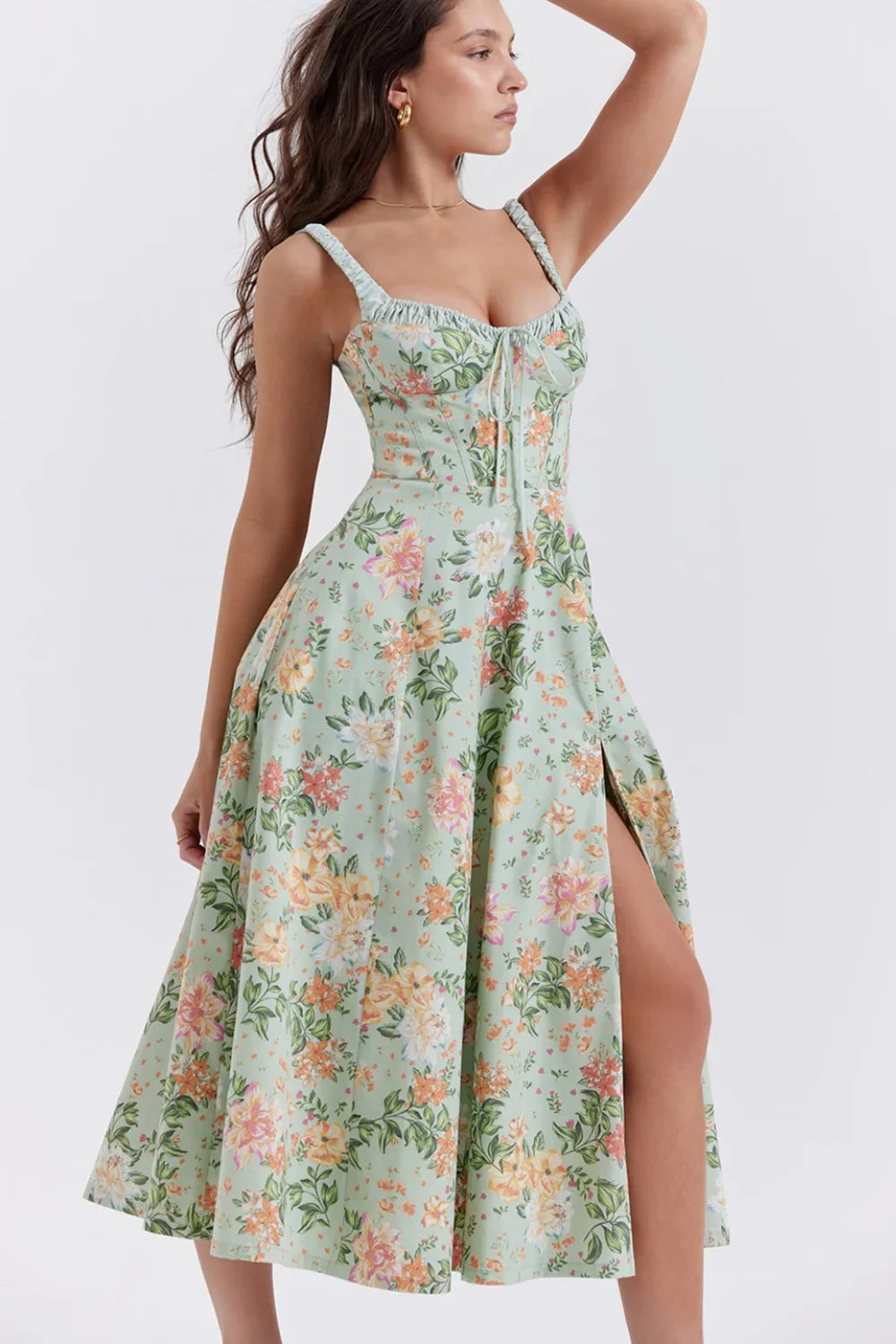 Seraphine - Floral Green - Seldom Seen Styles