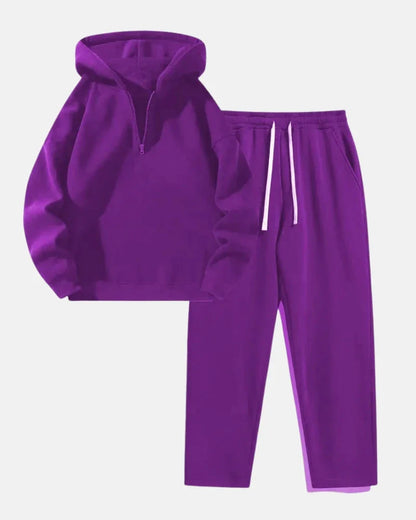 Quarter-Zip Lounge Set