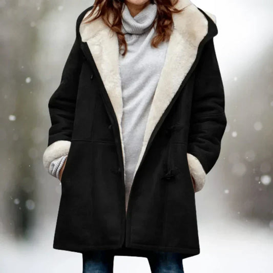 Adela - Warm And Stylish Fleece Coat - Seldom Seen Styles