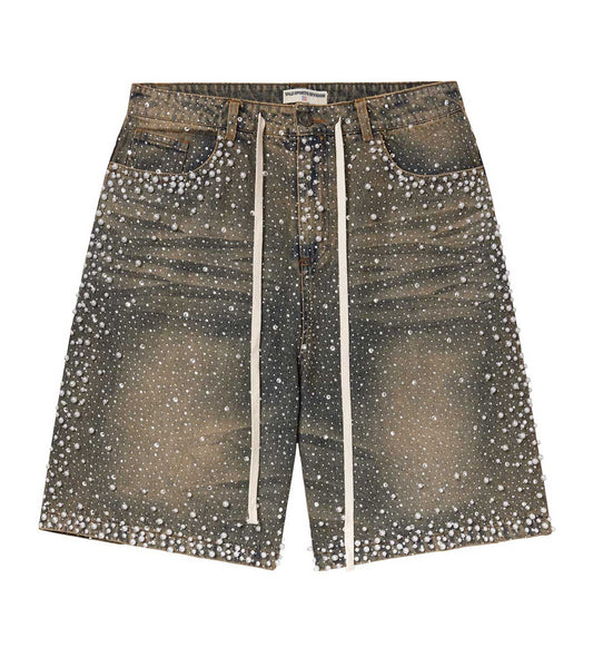Vale Forever Rainstorm Jorts Mid Wash - Seldom Seen Styles