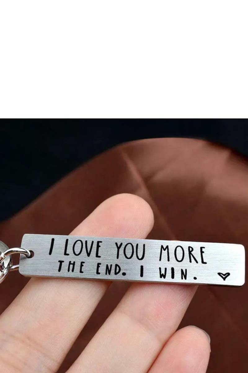 Valentine I Love You More Keychain - Seldom Seen Styles