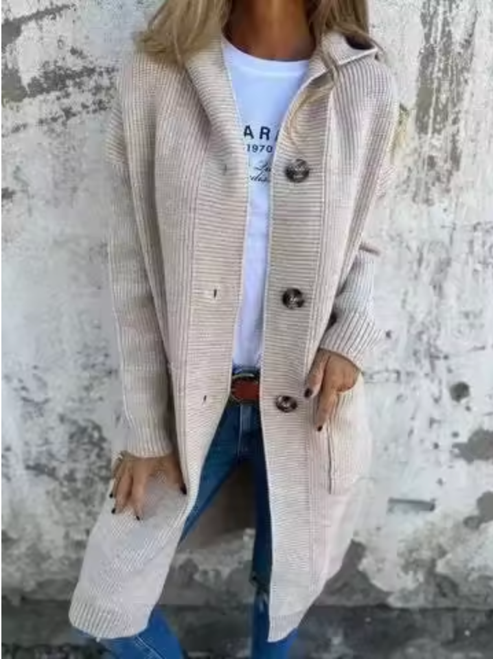 Vanessa | Langer Cardigan - Seldom Seen Styles