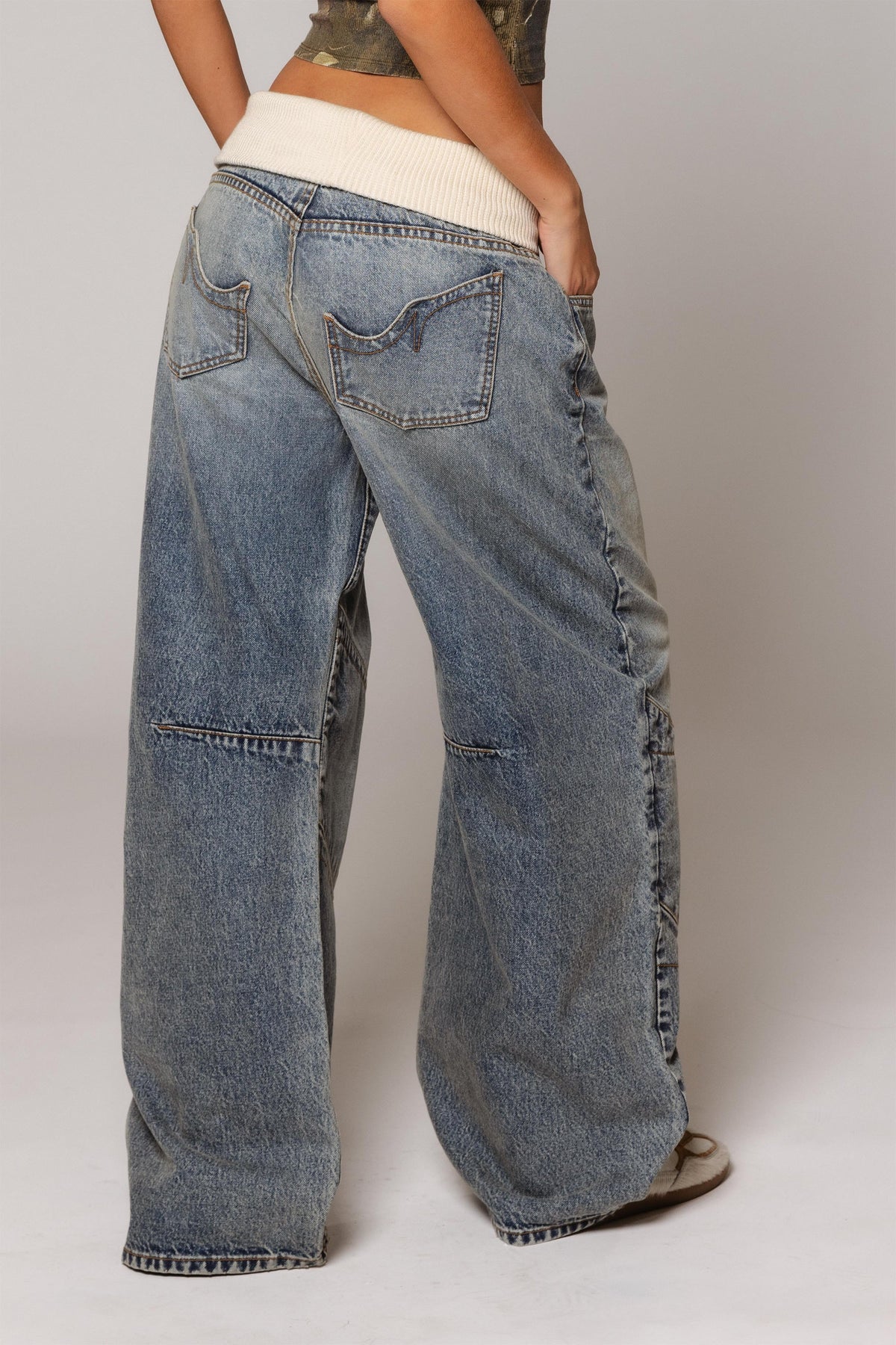 Vice Jean Blue Crest  Jeans - Seldom Seen Styles