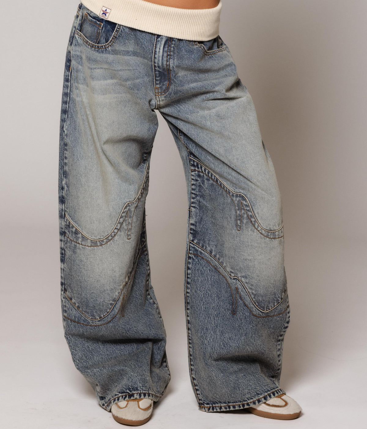 Vice Jean Blue Crest  Jeans - Seldom Seen Styles