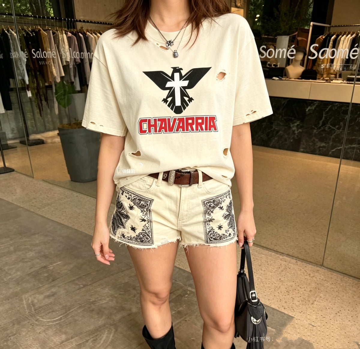 WILLY CHAVARRIA Aguila Big Box Buffalo Tee - Seldom Seen Styles