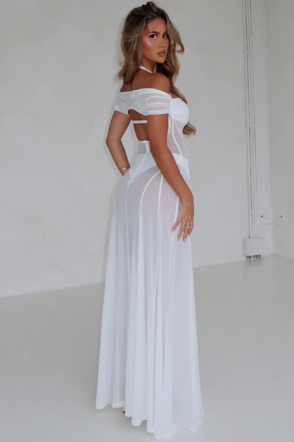 Robe longue Coucher de soleil