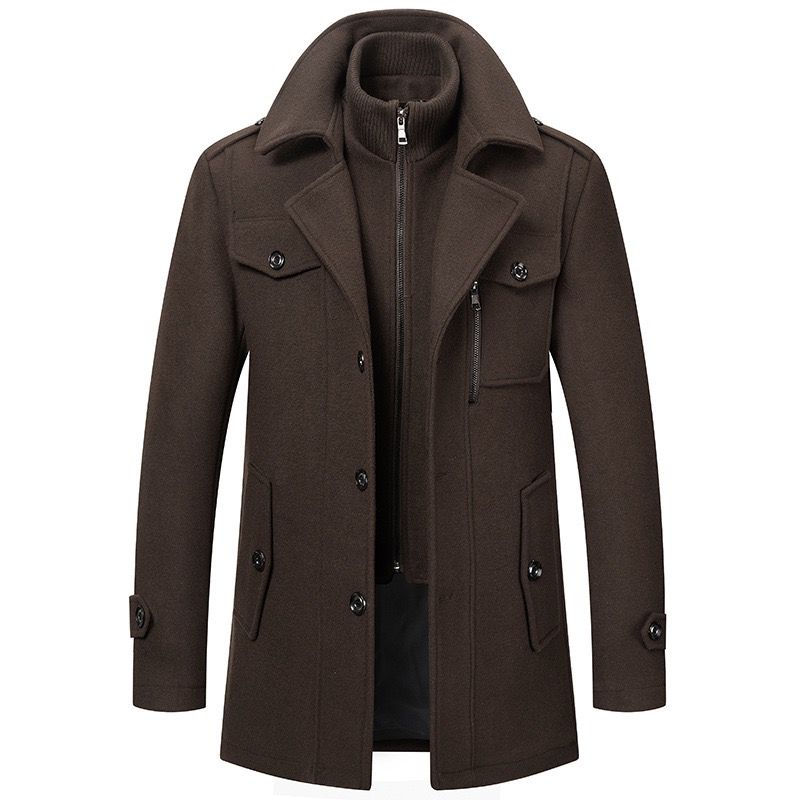 CAVREL Manteau Double-Couche