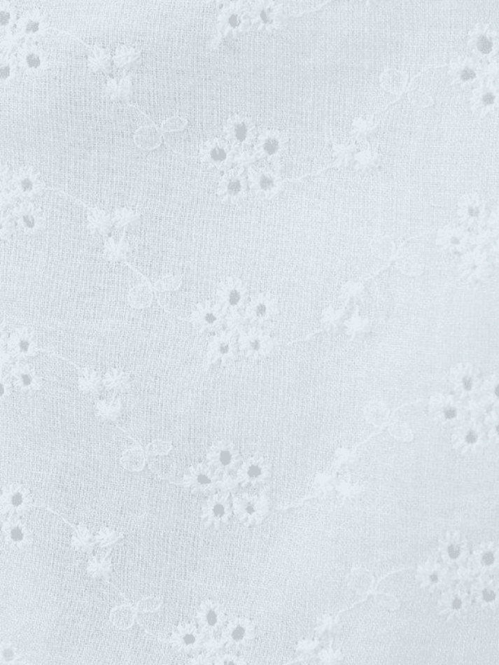 White Tie Front Lace Cropped Tank Top - Seldom Seen Styles
