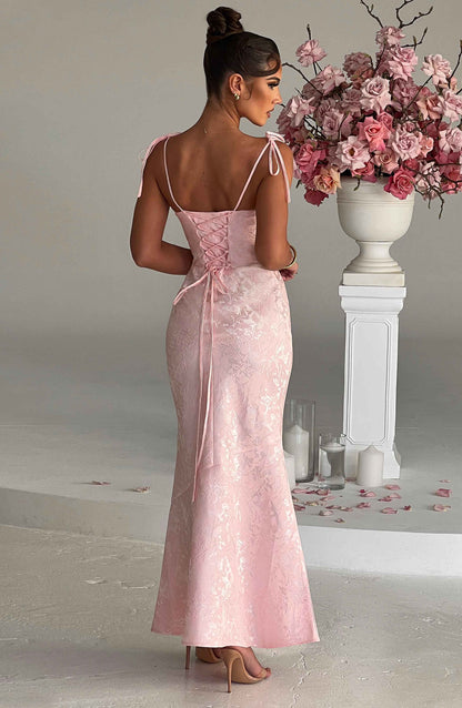 Robe longue Whitney - Blush