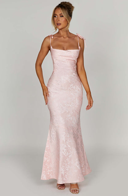 Robe longue Whitney - Blush