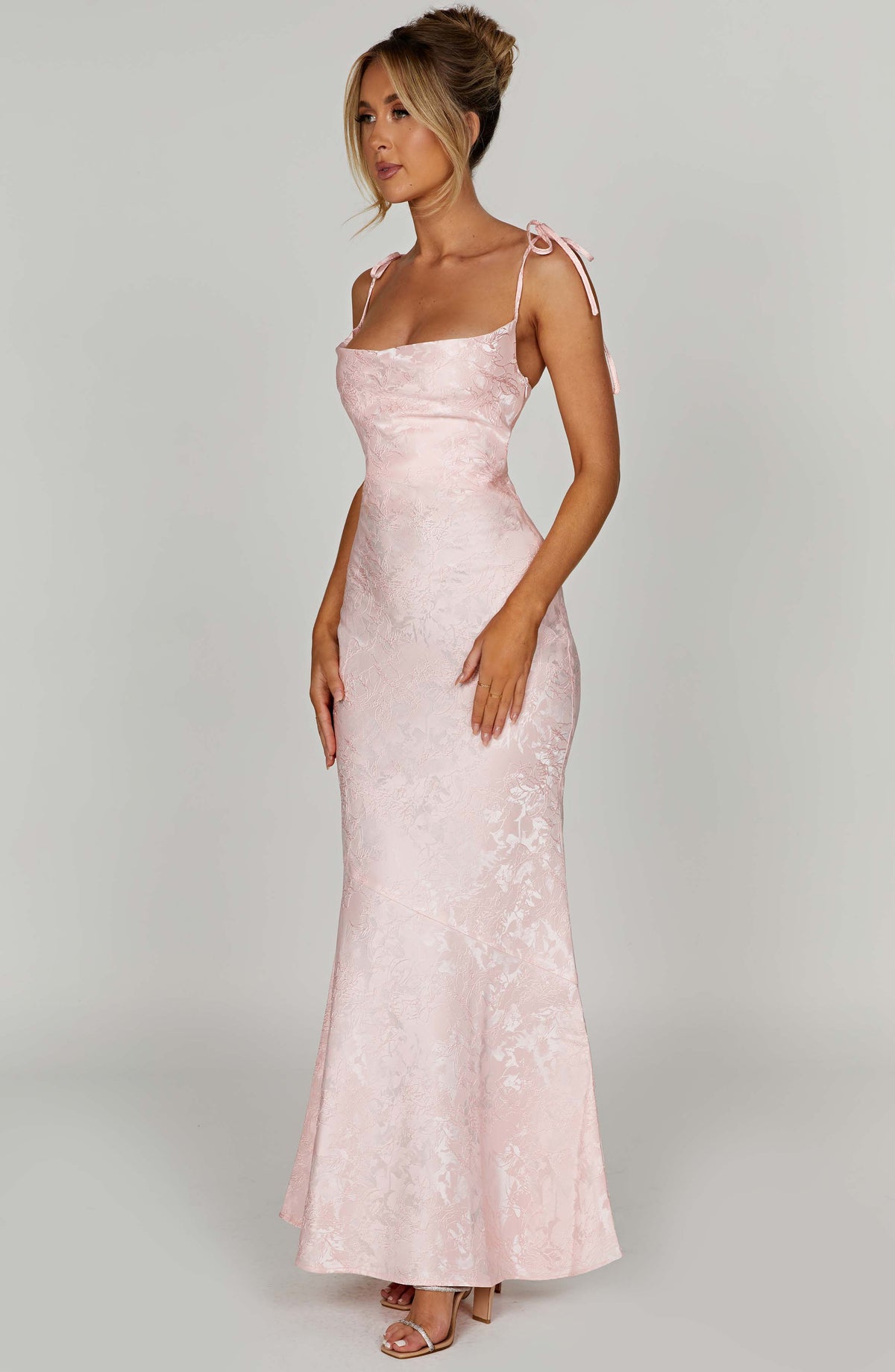 Whitney Maxi Dress - Blush - Seldom Seen Styles