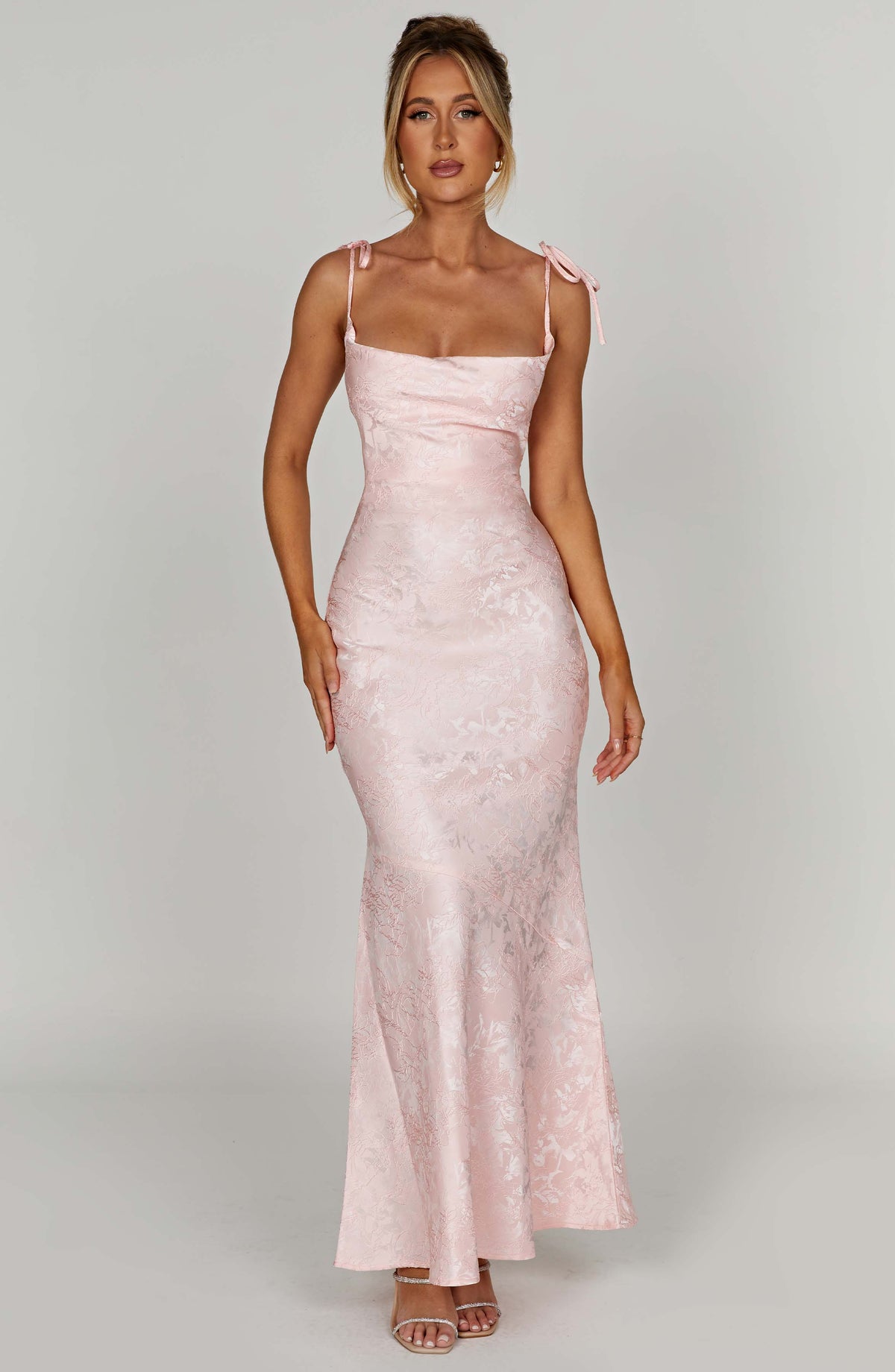 Whitney Maxi Dress - Blush - Seldom Seen Styles