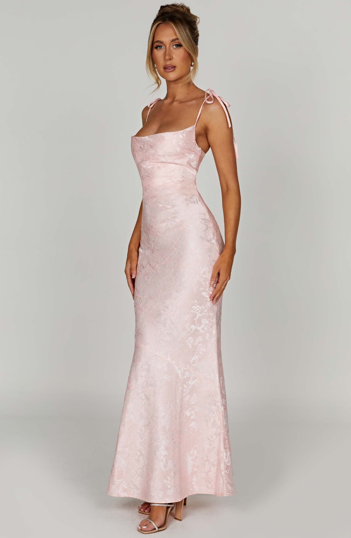 Whitney Maxi Dress - Blush - Seldom Seen Styles
