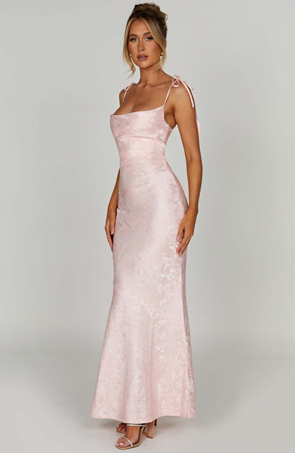 Robe longue Whitney - Blush