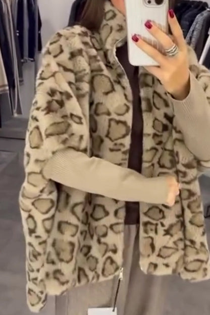 Pull-over mi-zippé pour femme, à manches longues, décontracté, en polaire Sherpa douce, veste-sweat-shirt, haut d'hiver avec poches