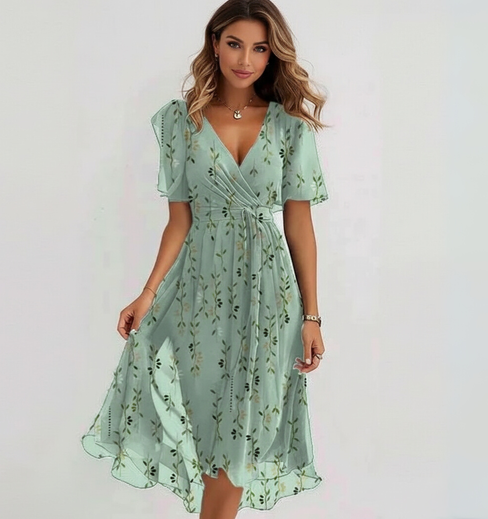 Women Midi Dress | Floral Print Design - Seldom Seen Styles