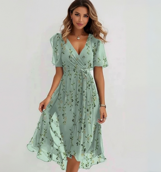 Women Midi Dress | Floral Print Design - Seldom Seen Styles