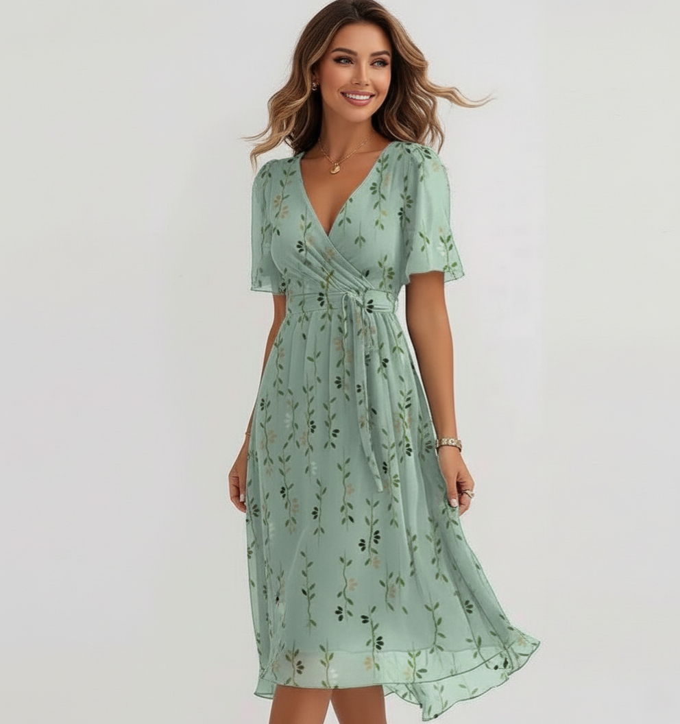 Women Midi Dress | Floral Print Design - Seldom Seen Styles
