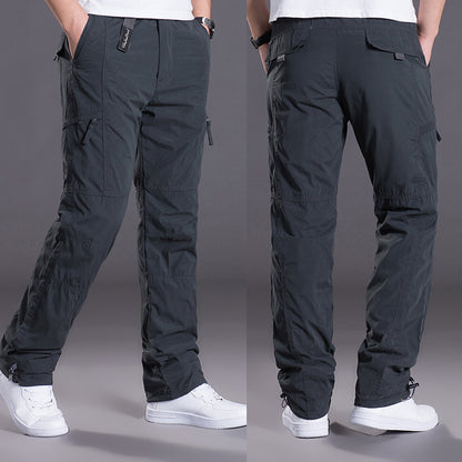 Women's Cargo Pants Relaxed Fit Cotton Casual Outdoor Hiking Windproof Jogger Pants Plus Size