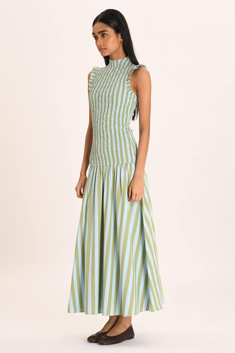 Women's Green Maxi Dress | Elegant Evening & Wedding Guest Dress - Seldom Seen Styles