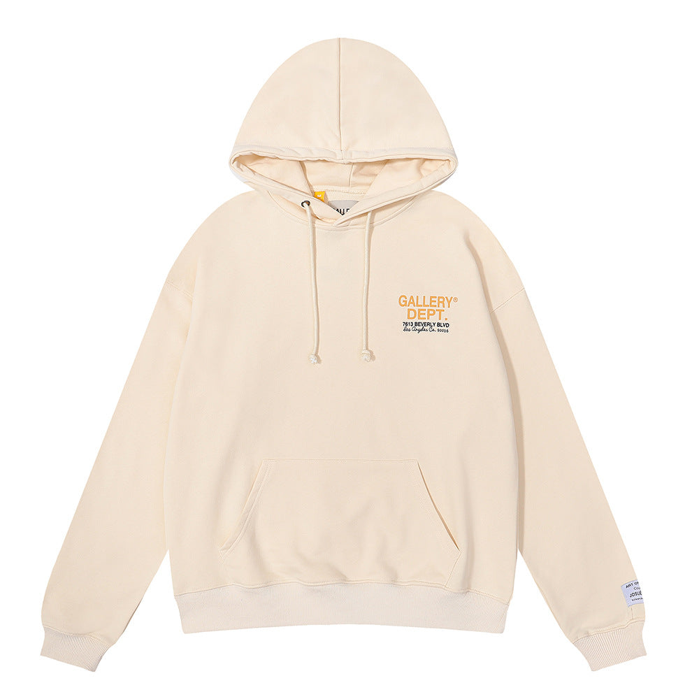 Women's Hand-Painted Ink Splash Letter Hoodie Sweatshirt Oversized Casual Street - Seldom Seen Styles