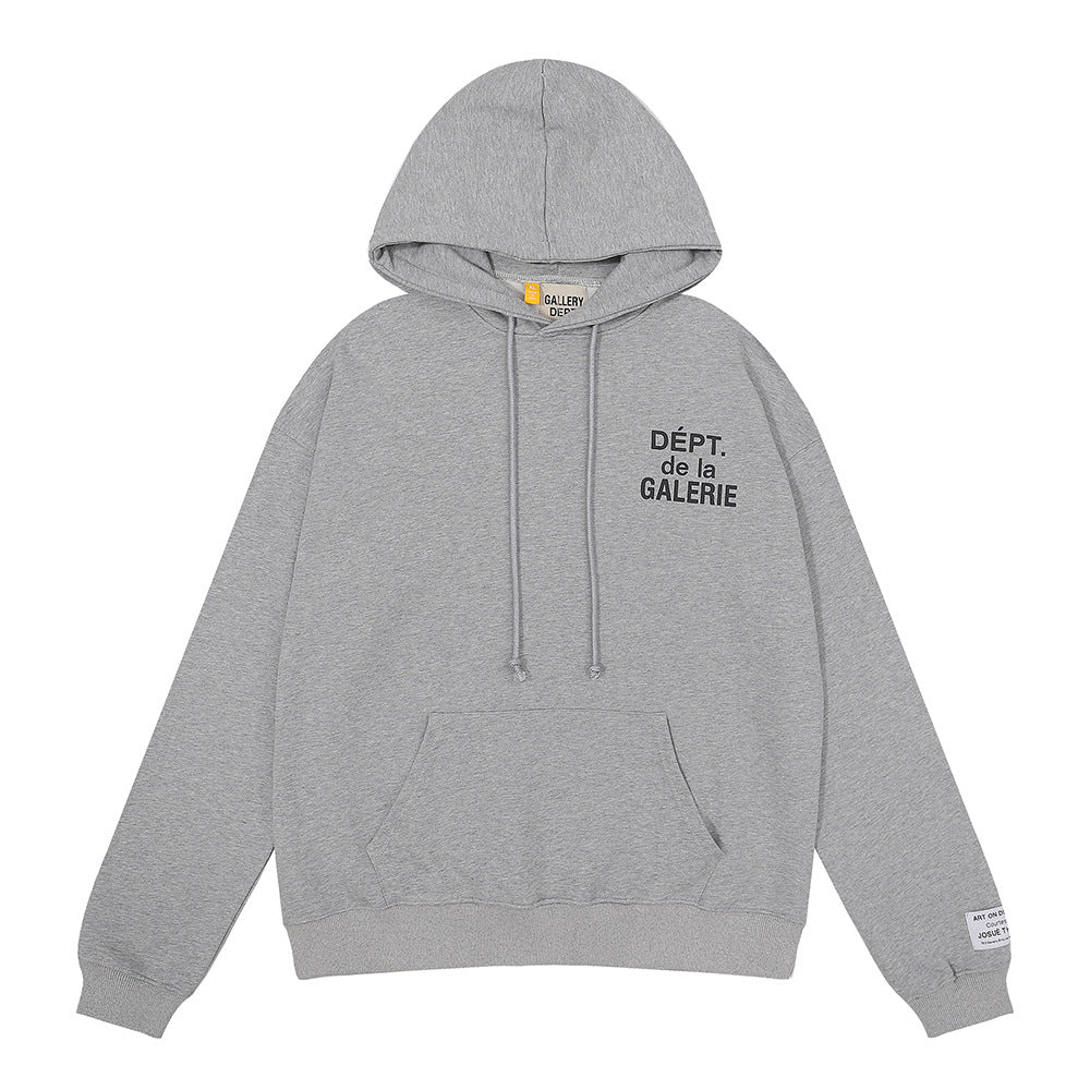 Women's Hand-Painted Ink Splash Letter Hoodie Sweatshirt Oversized Casual Street - Seldom Seen Styles