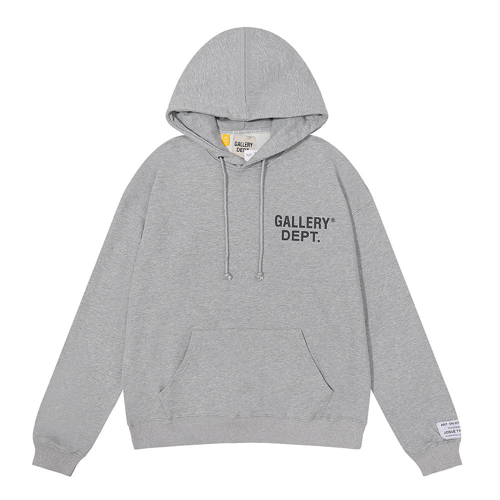Women's Hand-Painted Ink Splash Letter Hoodie Sweatshirt Oversized Casual Street - Seldom Seen Styles