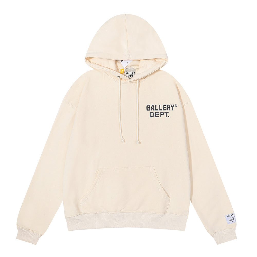 Women's Hand-Painted Ink Splash Letter Hoodie Sweatshirt Oversized Casual Street - Seldom Seen Styles