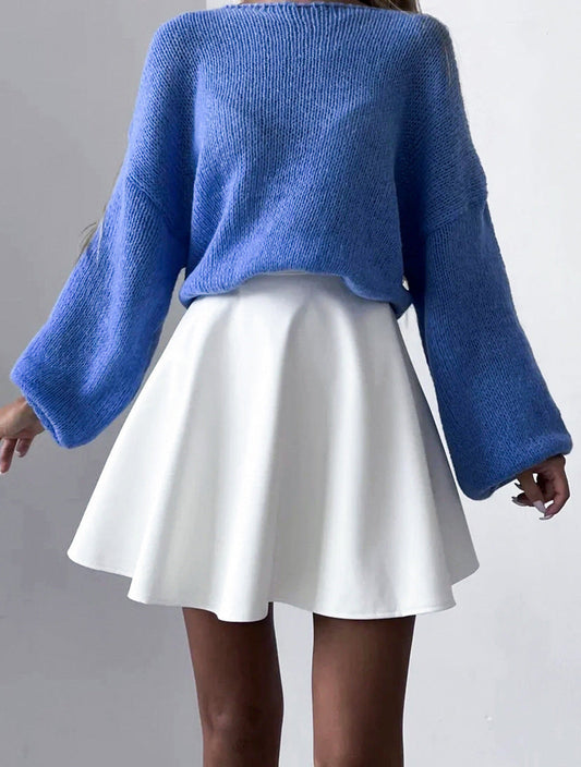 Women's High Waist A Line Mini Skirt Casual Flowy Skater Tennis Skirt for Women - Seldom Seen Styles