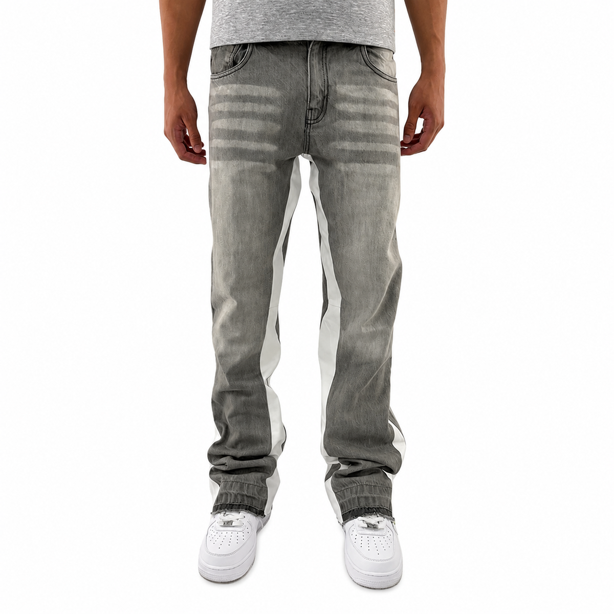 Women's High Waist Flared Denim Jeans Wide Leg Stretch Casual Summer Vacation Pants - Seldom Seen Styles