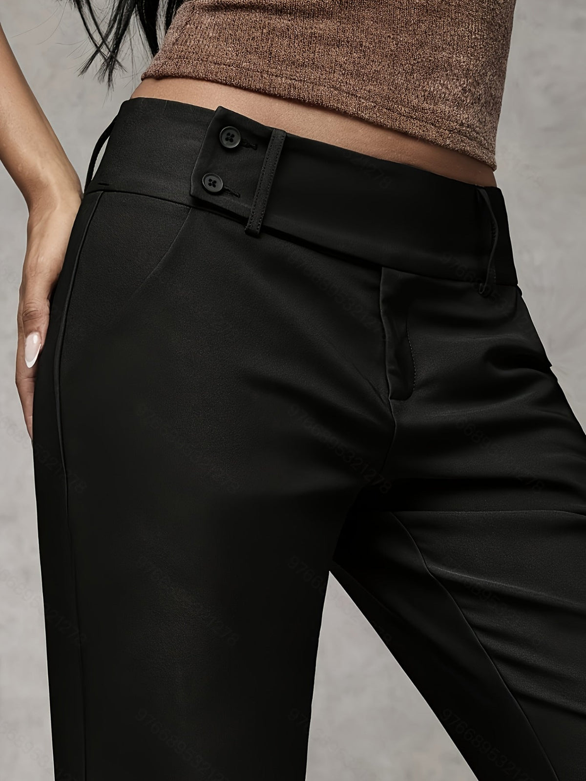 Women's High Waist Loose Wide Leg Trousers Elegant Casual Summer Vacation Pants - Seldom Seen Styles