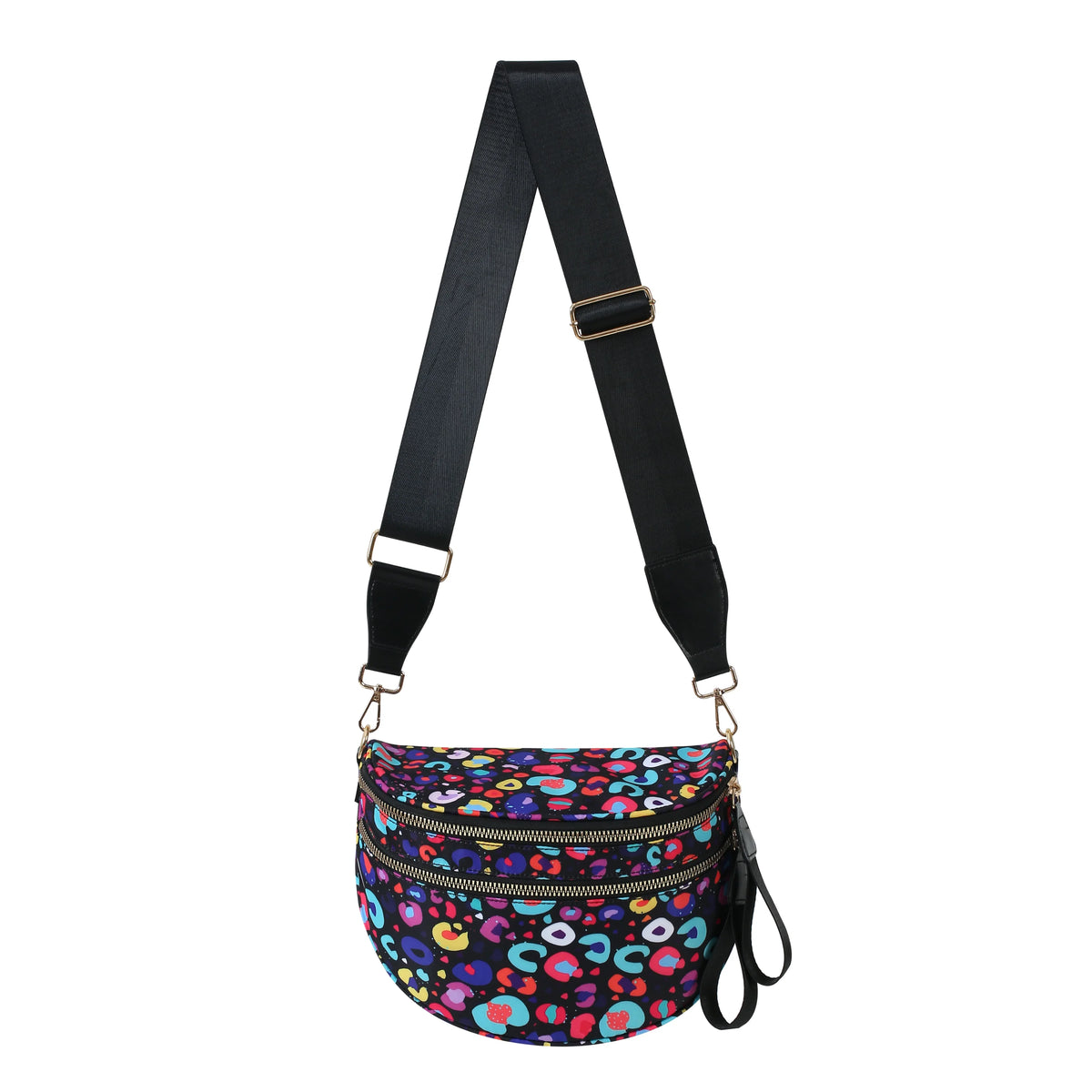 Women's Leopard Print Bum Bag Crossbody Fanny Pack Waterproof Hands Free Travel Vacation Bag - Seldom Seen Styles
