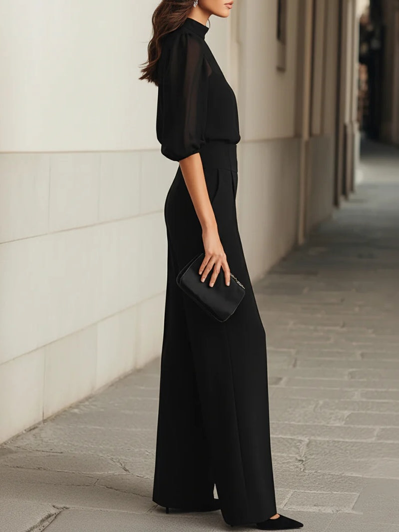 Women's Linen Cotton 3 Piece Set Elegant Wide Leg Pants Outfit Casual Summer Vacation Set - Seldom Seen Styles