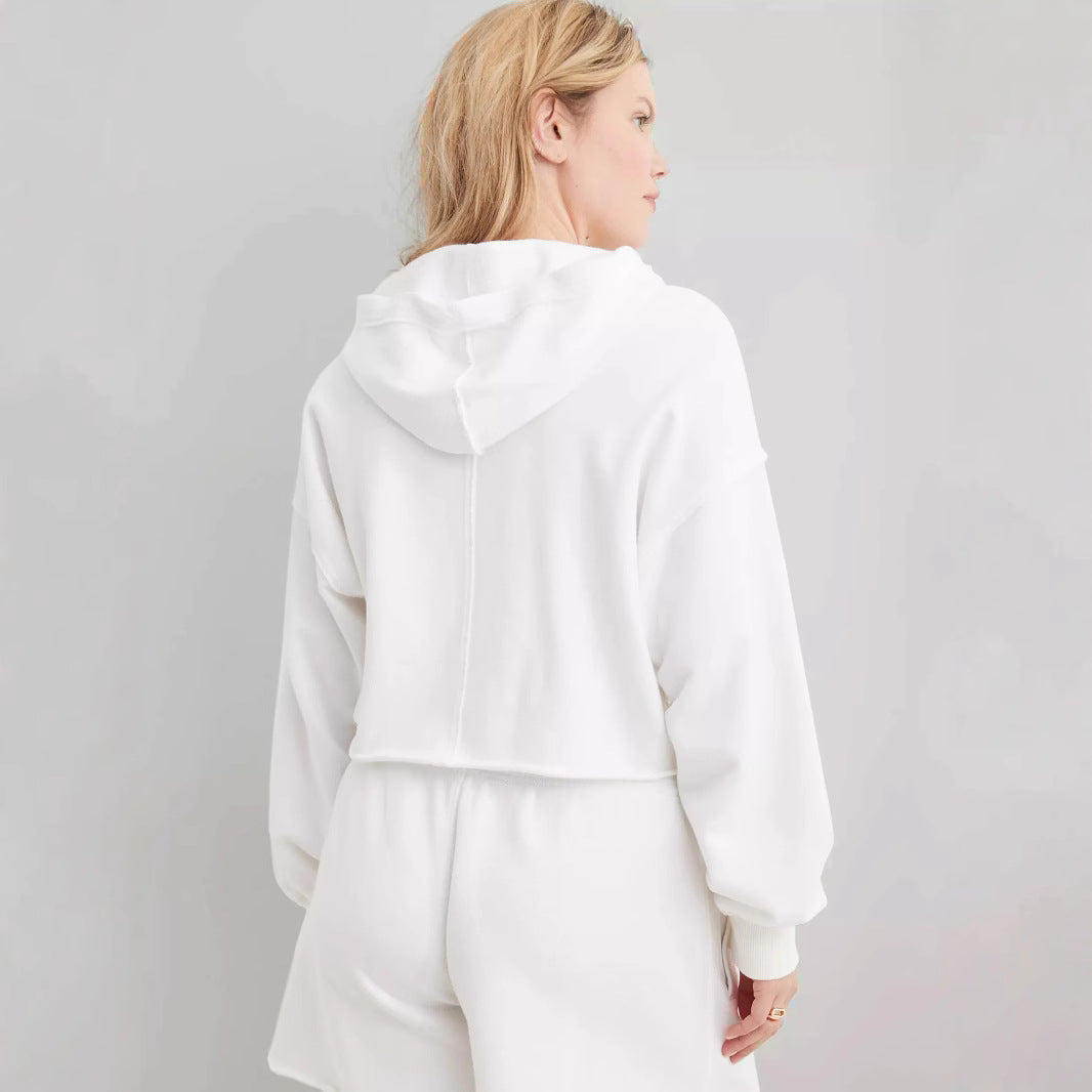 Women's Oversized V Neck Sweatshirt Casual Long Sleeve Pullover Trendy Relaxed Fit Athleisure Top - Seldom Seen Styles