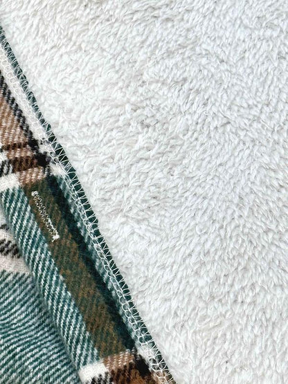Manteau à capuche à carreaux/pied-de-poule avec boutonnage pour femme, manteau décontracté à manches longues avec poches pour l'automne et l'hiver, vêtement d'extérieur pour femme pour le quotidien, prêt-à-porter féminin