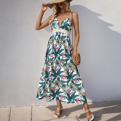 Women's Summer Floral Dress | Island Style Printed Dress